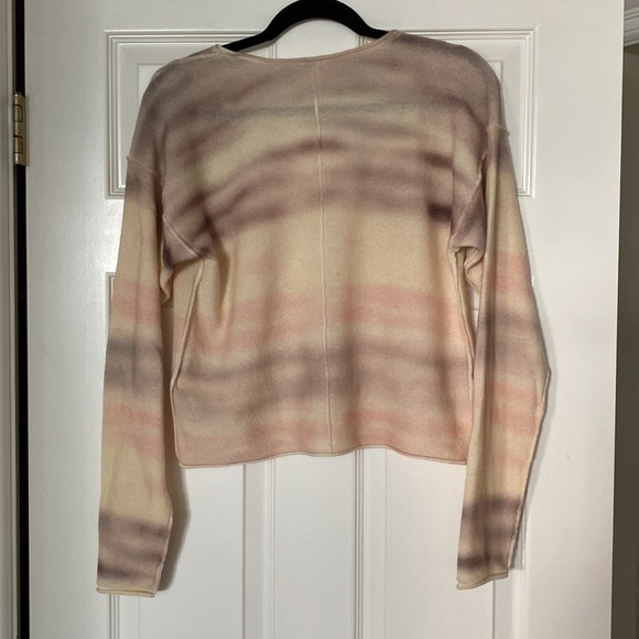 Free People Space Dye Always Cashmere V Neck Sweater - Picture 9 of 9